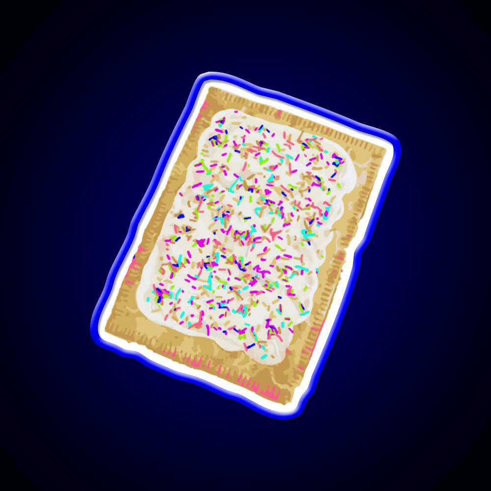 Poptart Snack Food Led Neon Sign Rgb Color - Shineneon