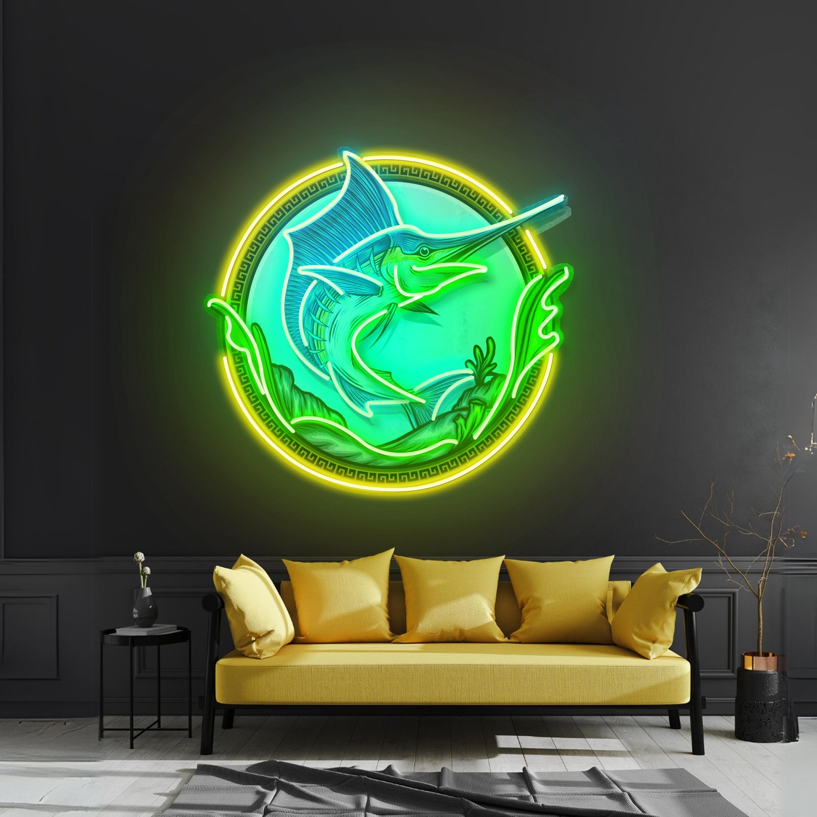 Portrait Of A Lady Artistic Neon Signs Wall Art Led Signs - Shineneon