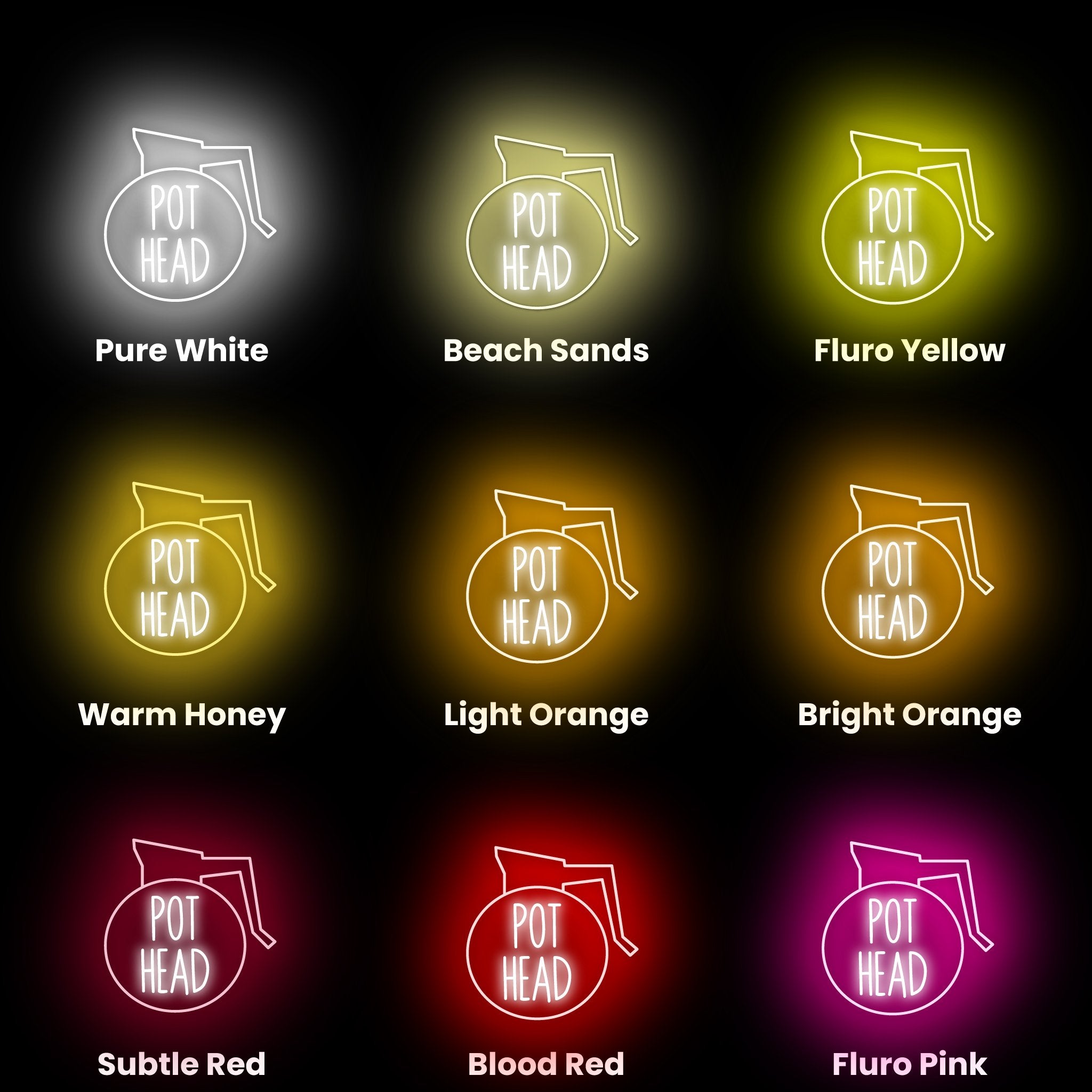 Pot Head Led Neon Sign | Shineneon