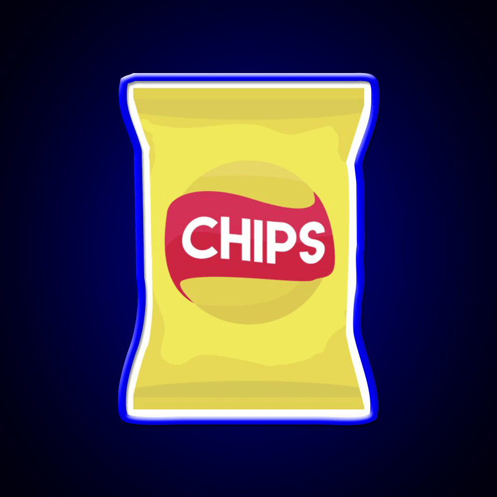 Potato Chips Snack Food Led Neon Sign Rgb Color - Shineneon