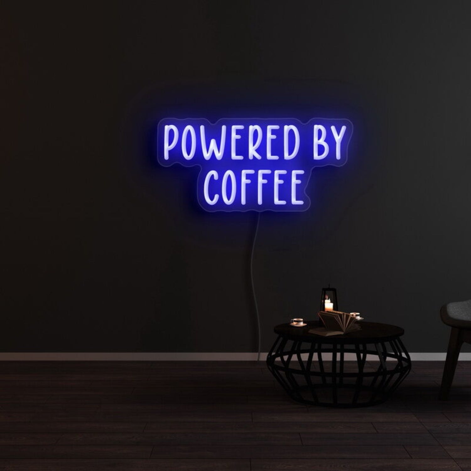 Powered By Coffee Led Neon Sign | Shineneon