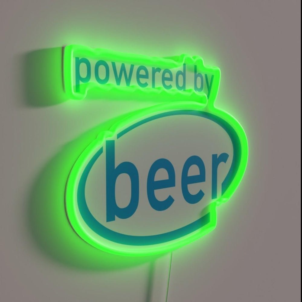 Powered Rgb Led Neon Sign Bar Wall Decor - Shineneon