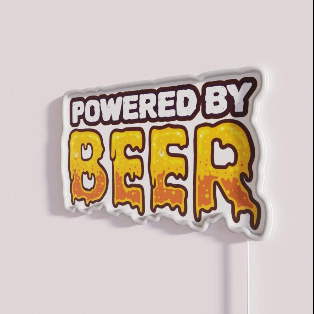Powered Rgb Led Neon Sign Restaurant Wall Art - Shineneon