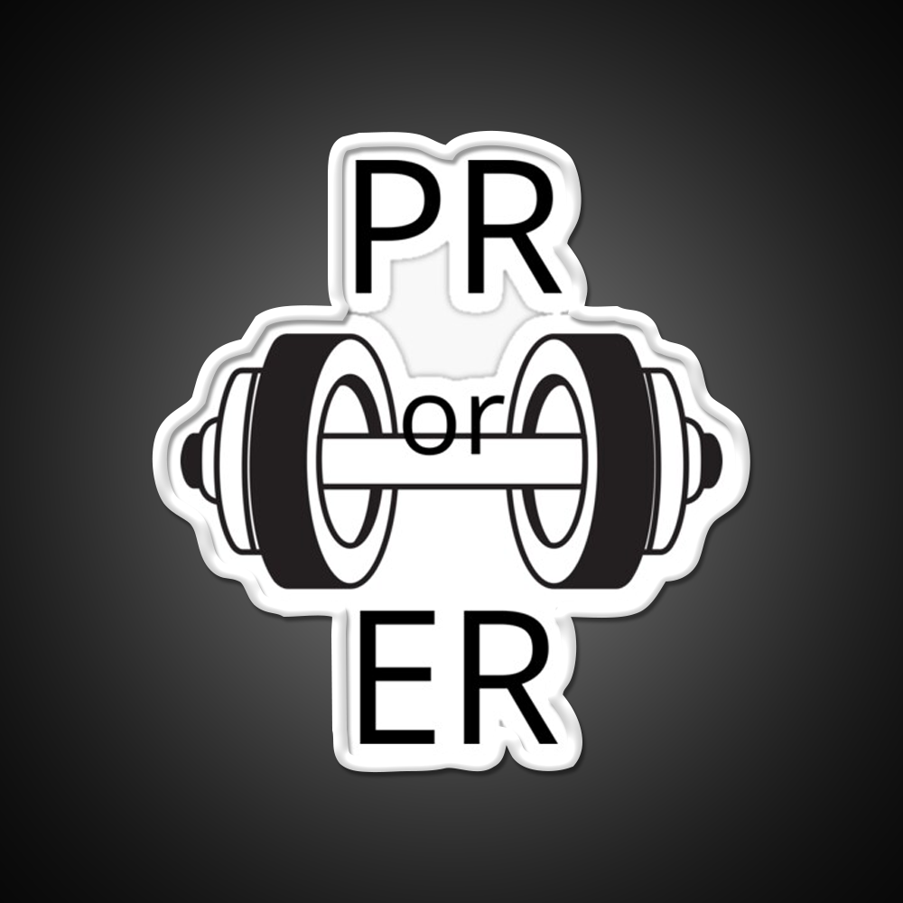 Pr Or Er Gym Fitness Led Neon Sign Gym Room Sign Rgb Color