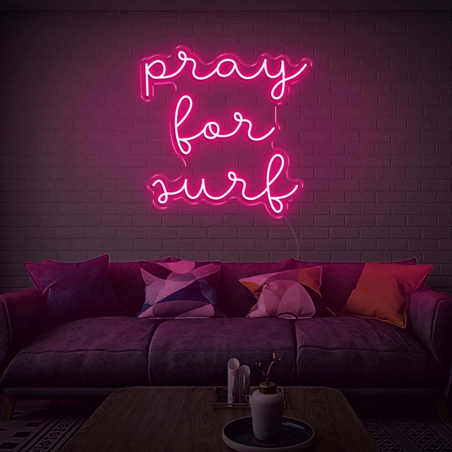 Pray For Surf Led Neon Sign | Shineneon