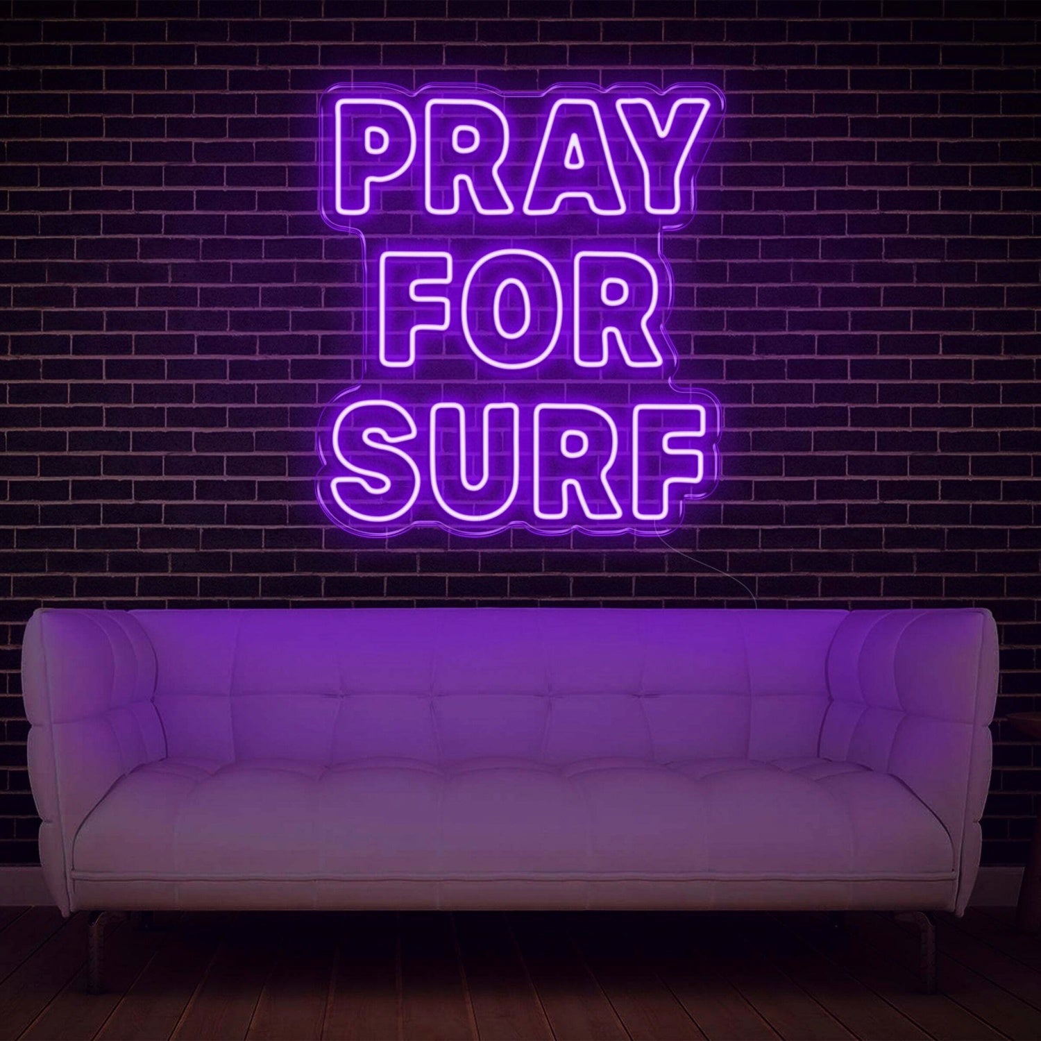 Pray For Surf Led Neon Sign V2 | Shineneon