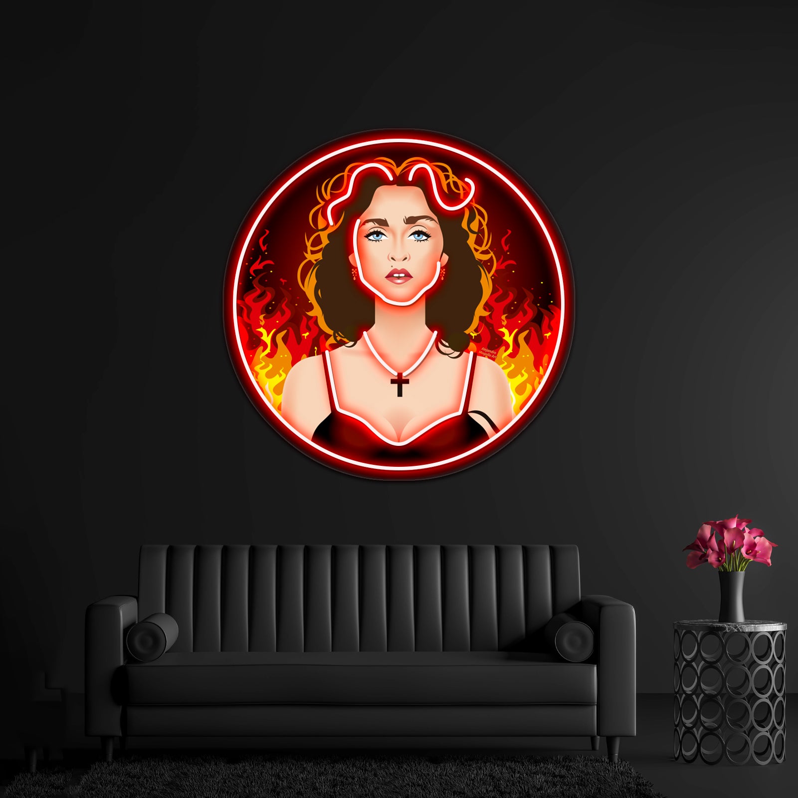 Prayer Artwork Led Signs For Bedroom | Shineneon