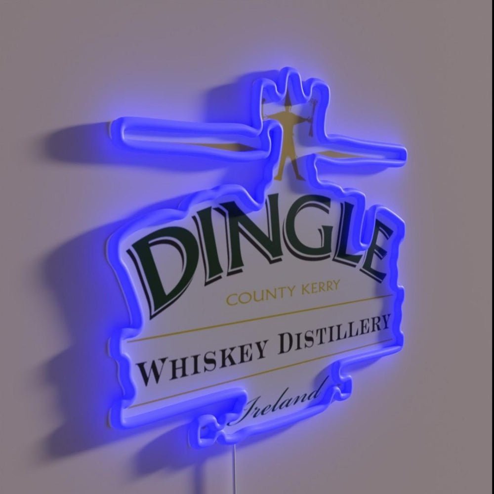 Premium Dingle Distillery Logos Rgb Led Neon Sign - Shineneon