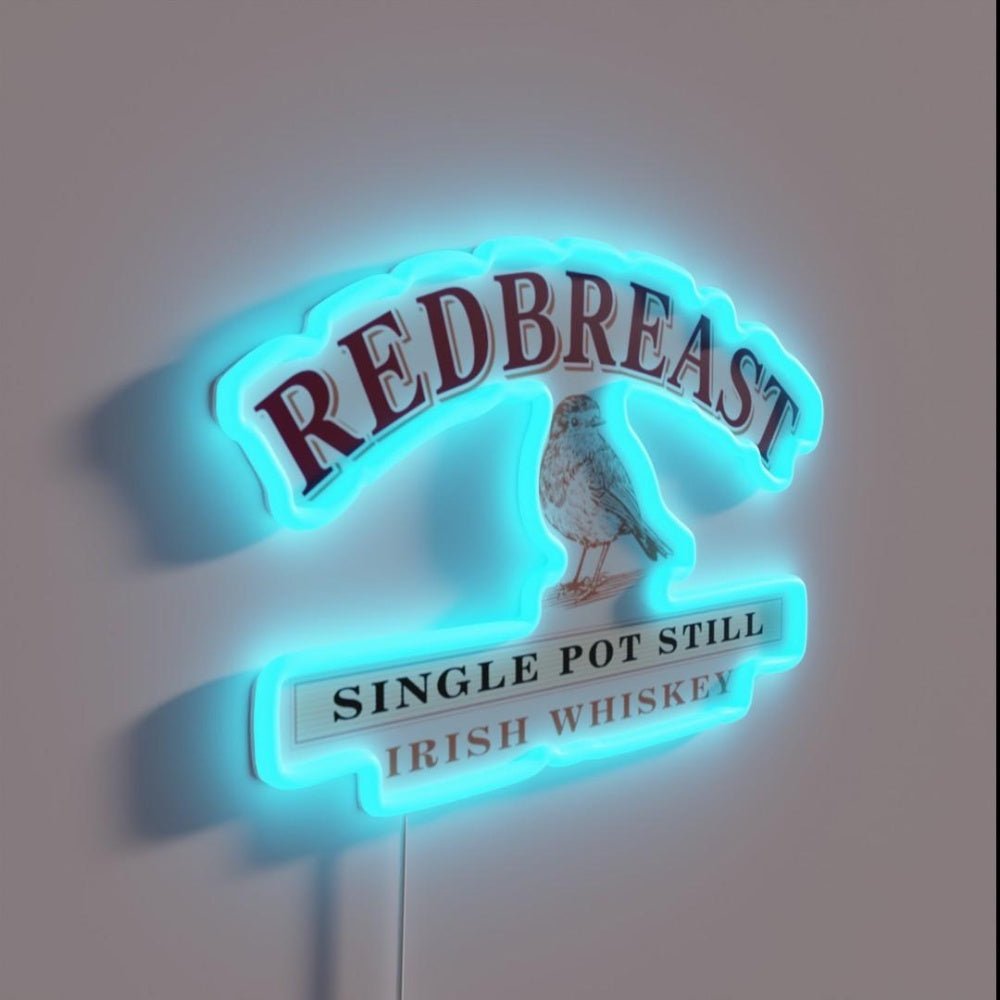 Premium Redbreast Distillery Logos Rgb Led Neon Sign - Shineneon