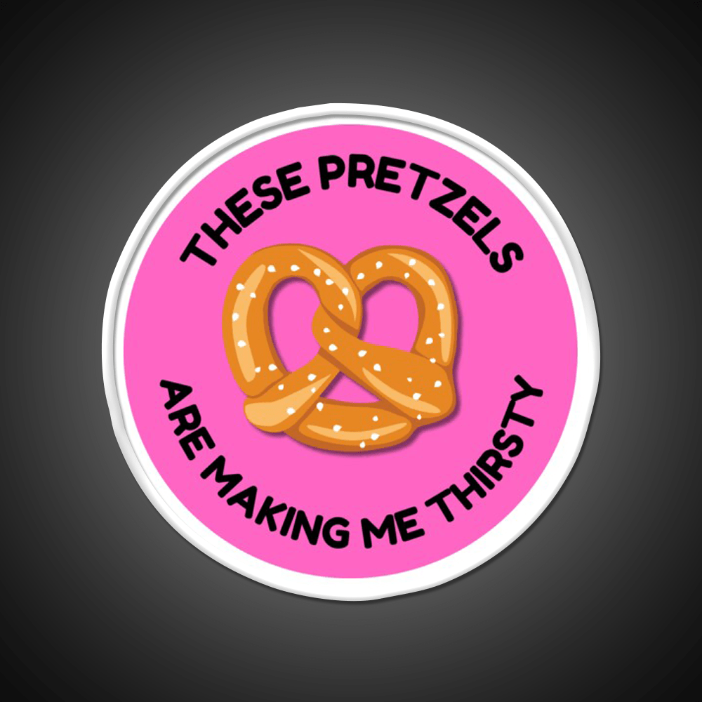 Pretzels Snack Food Led Neon Sign Rgb Color - Shineneon