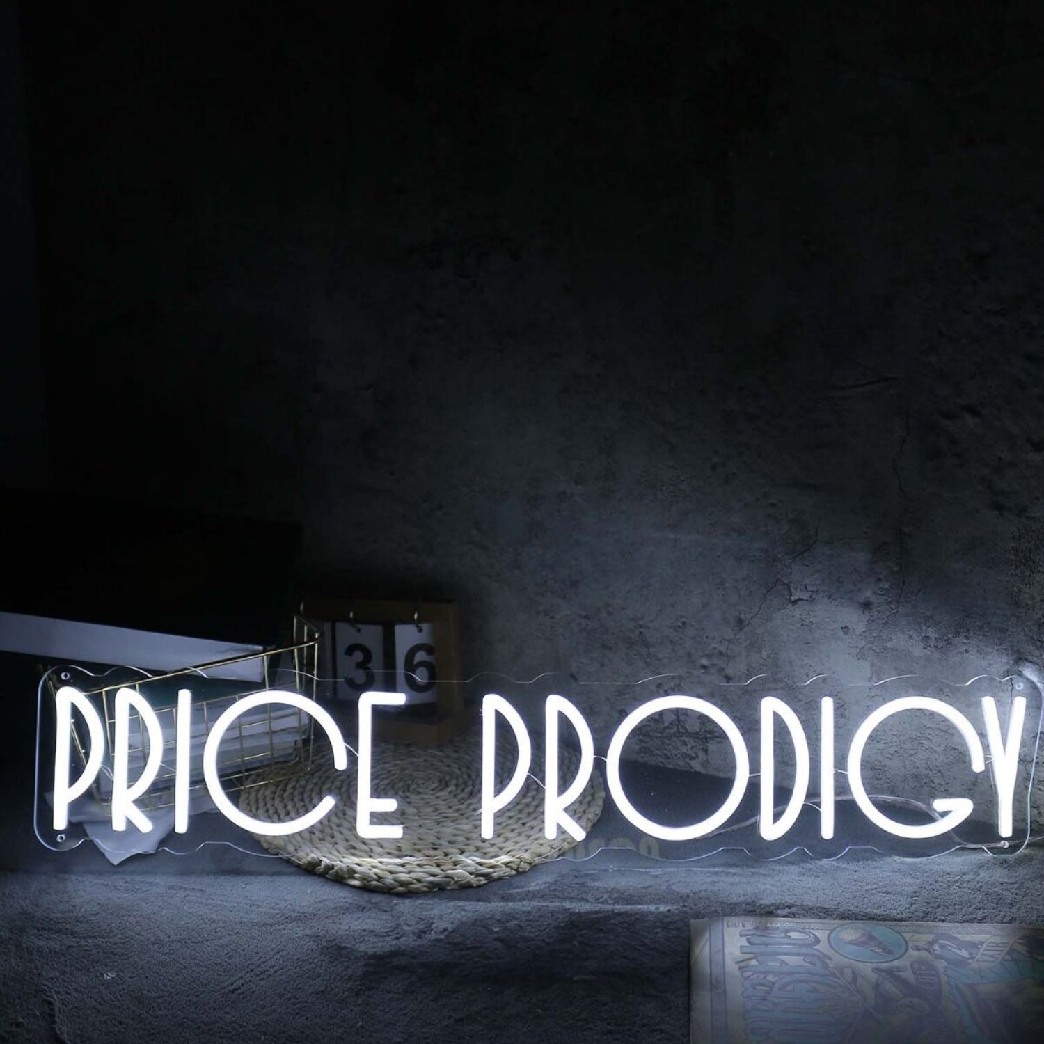 Price Prodigy White Led Neon Sign - Shineneon