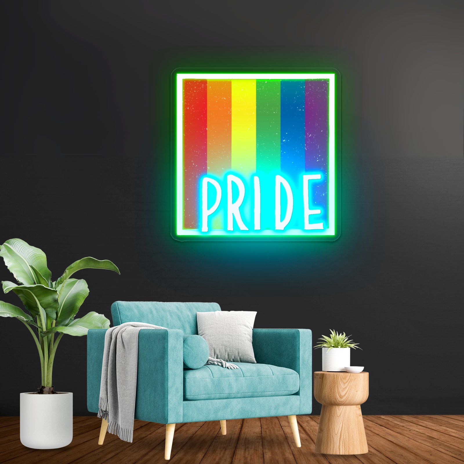 Pride Flag Artwork Custom Neon Signs
