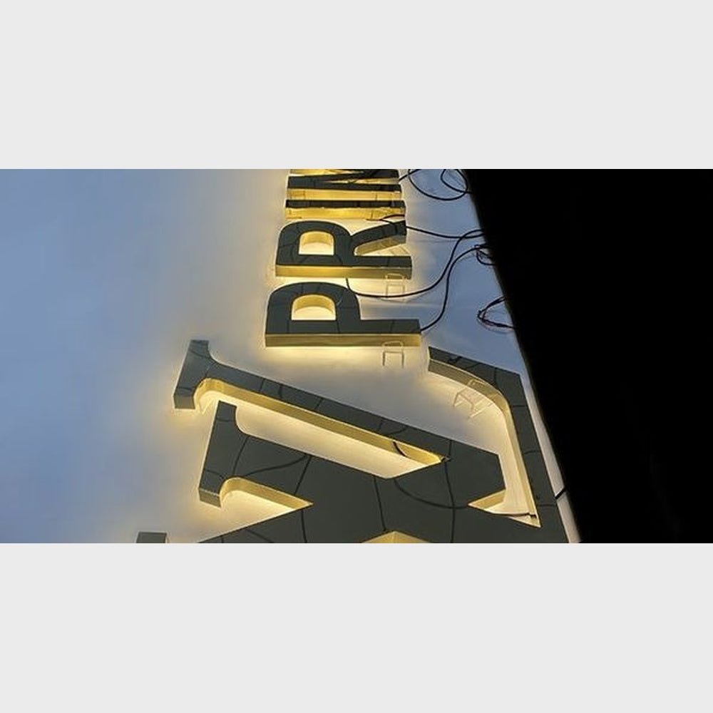 Primetime G 3D Backlit Channel Letters Led Light Sign - Shineneon