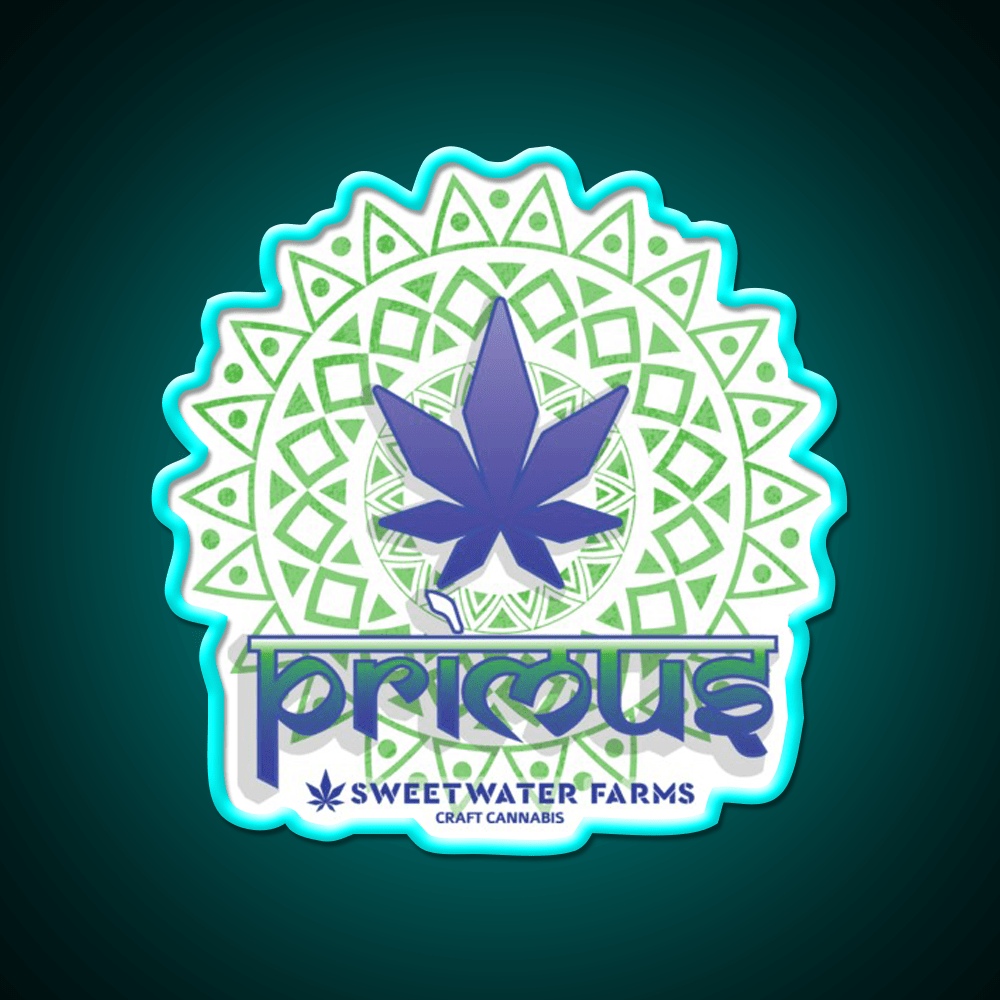 Primus Hemp Inspired Green Leaf Led Neon Sign Rgb Color - Shineneon