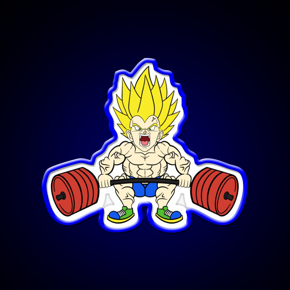 Prince Of All Deadlifts Gym Fitness Led Neon Sign Rgb Color