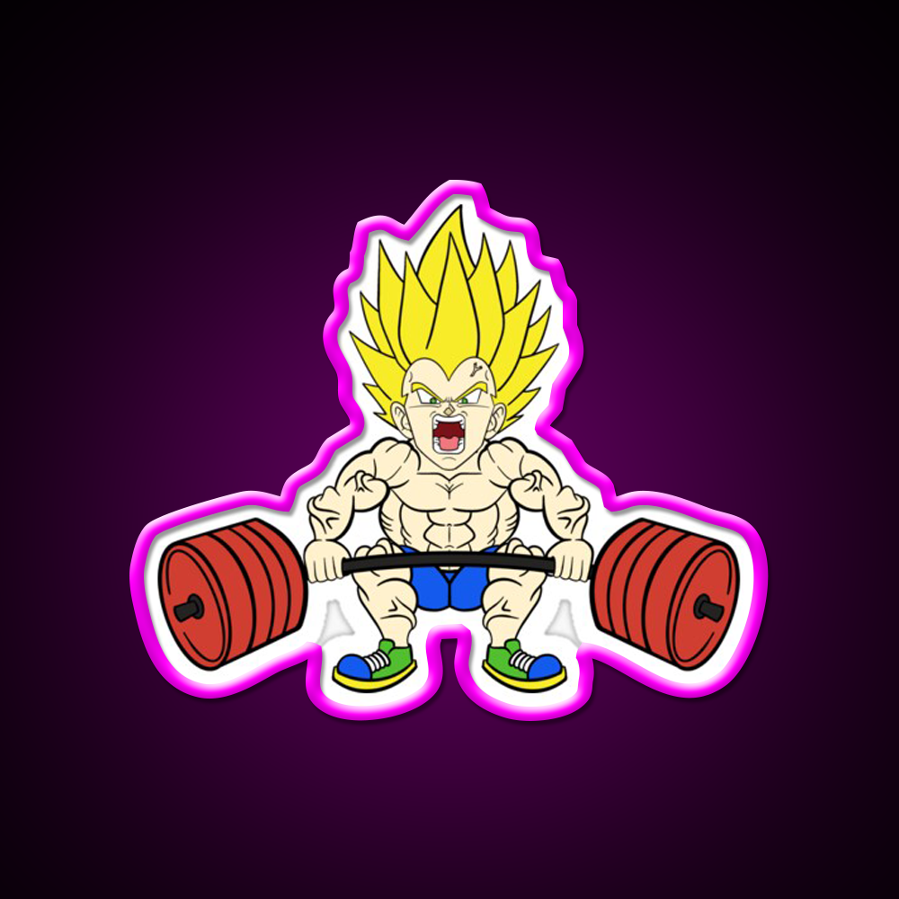 Prince Of All Deadlifts Gym Fitness Led Neon Sign Rgb Color