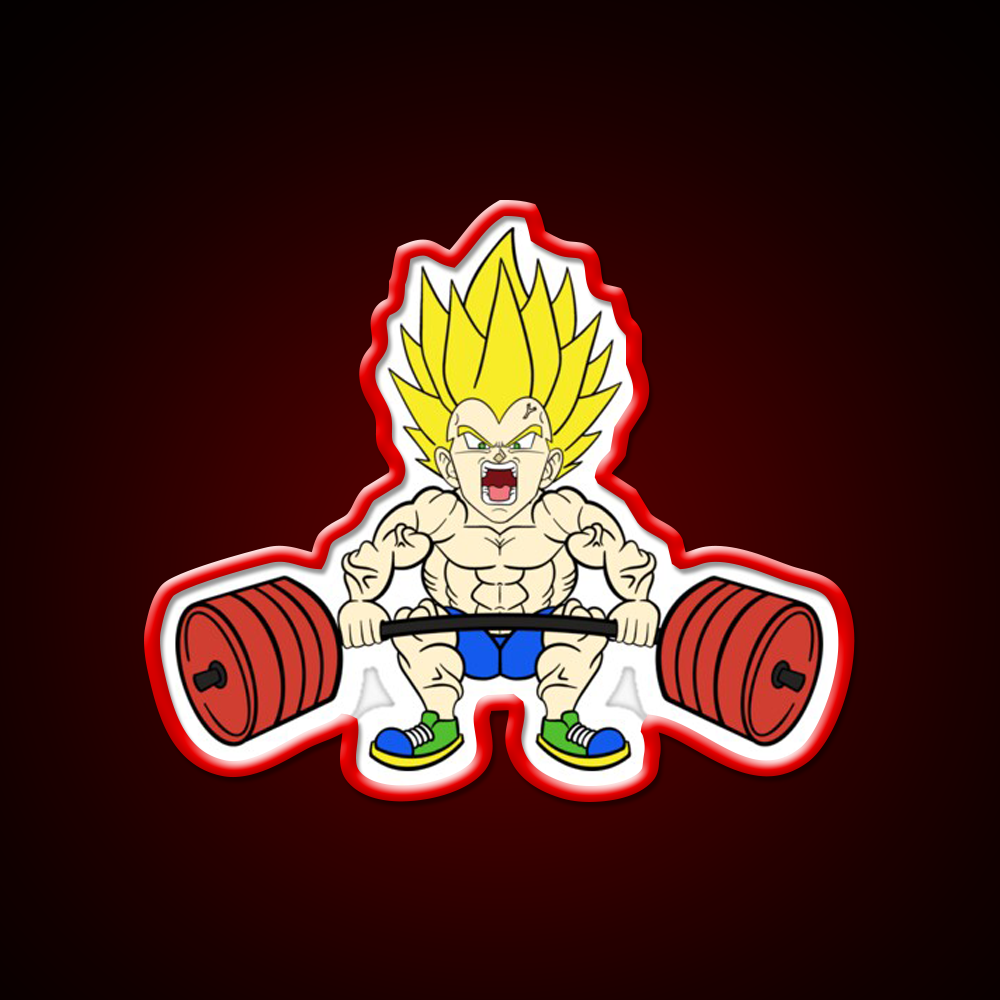 Prince Of All Deadlifts Gym Fitness Led Neon Sign Rgb Color