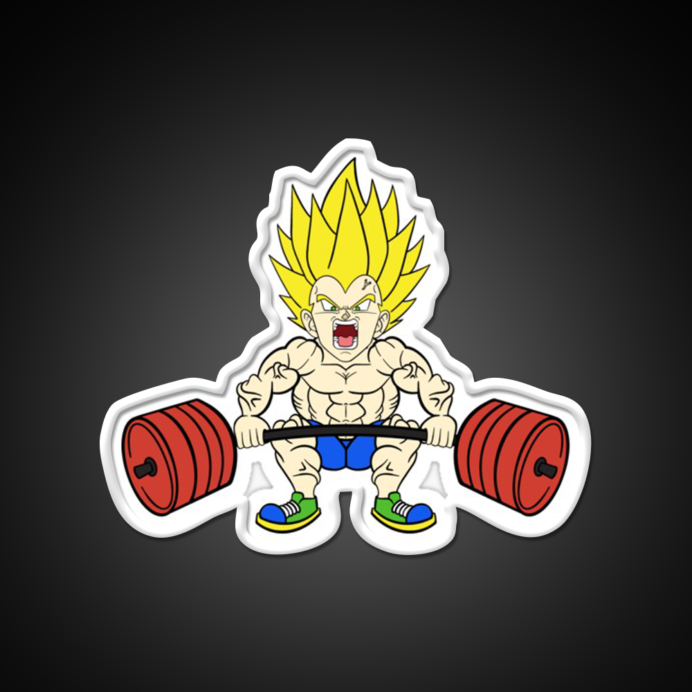 Prince Of All Deadlifts Gym Fitness Led Neon Sign Rgb Color