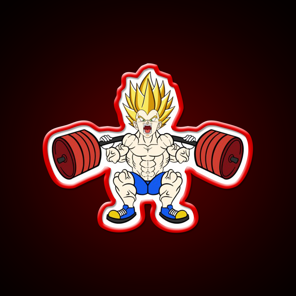 Prince Of All Squats Gym Fitness Led Neon Sign Rgb Color