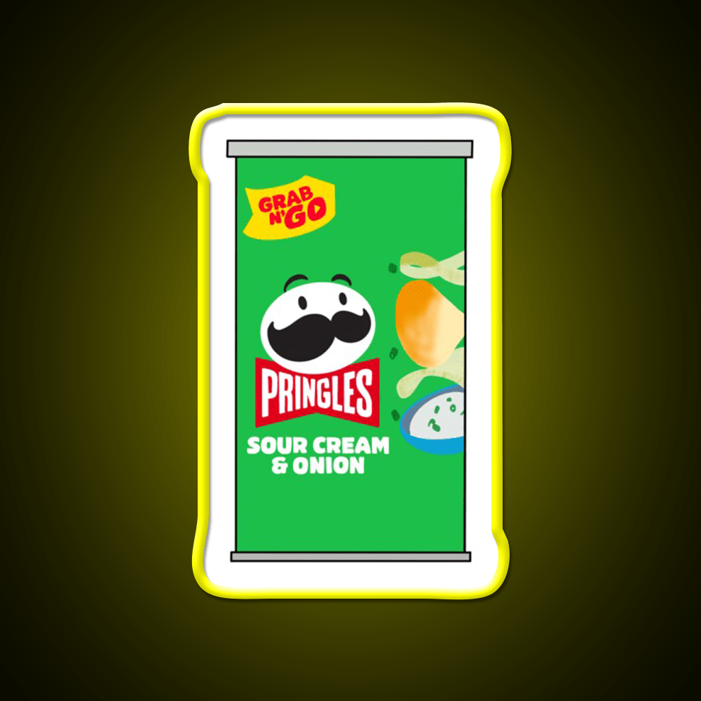 Pringle S Snack Food Led Neon Sign Rgb Color - Shineneon