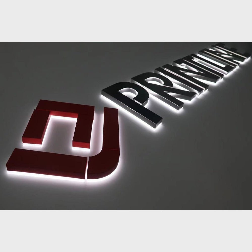 Printline 3D Backlit Channel Letters Led Light Sign - Shineneon