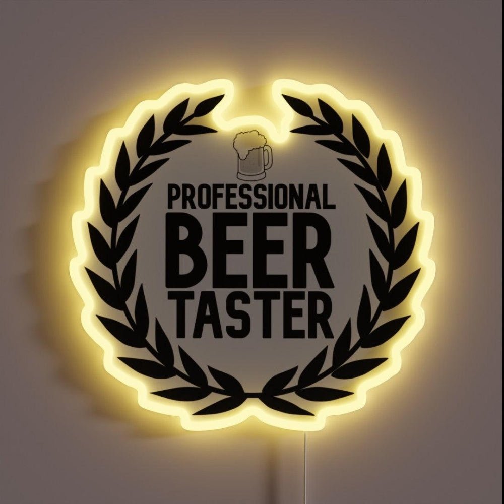 Professional Beer Taster Rgb Led Neon Sign - Shineneon
