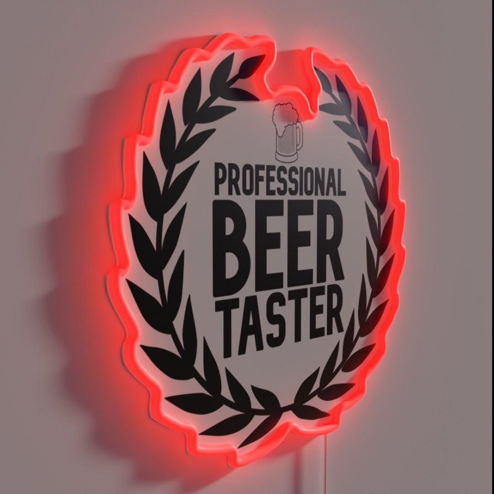 Professional Beer Taster Rgb Led Neon Sign - Shineneon
