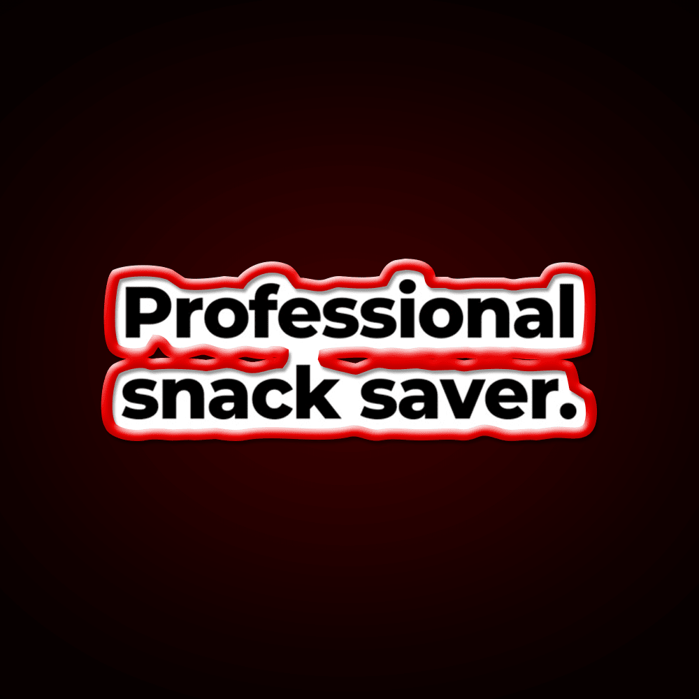 Professional Snack Saver Snack Food Led Neon Sign Rgb Color - Shineneon