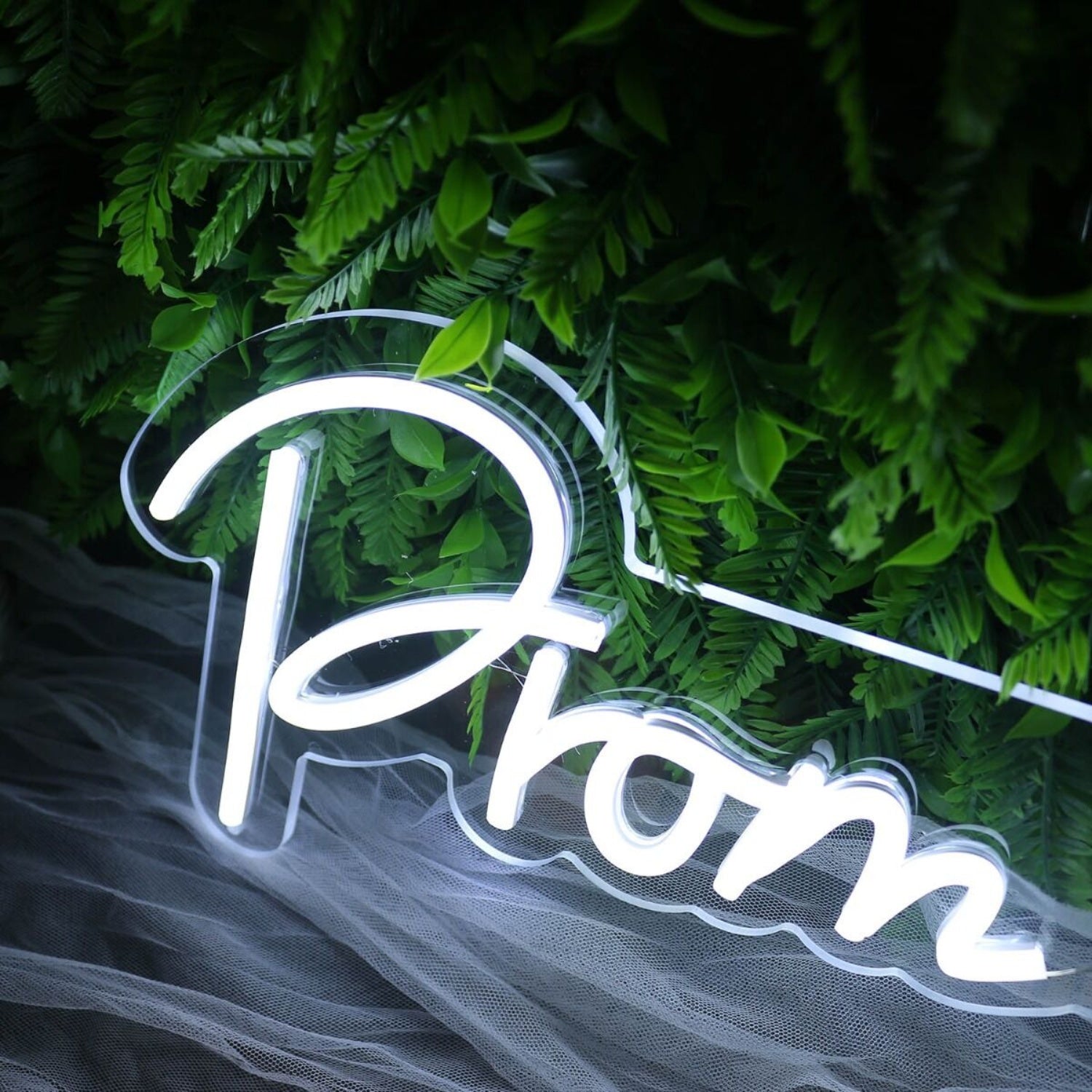 Prom Night White Neon Sign | Shineneon
