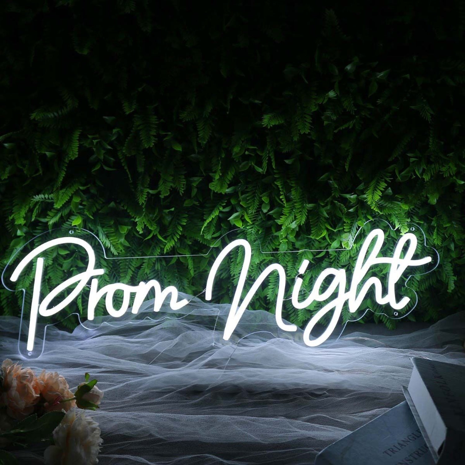 Prom Night White Neon Sign For Wall Decor | Shineneon