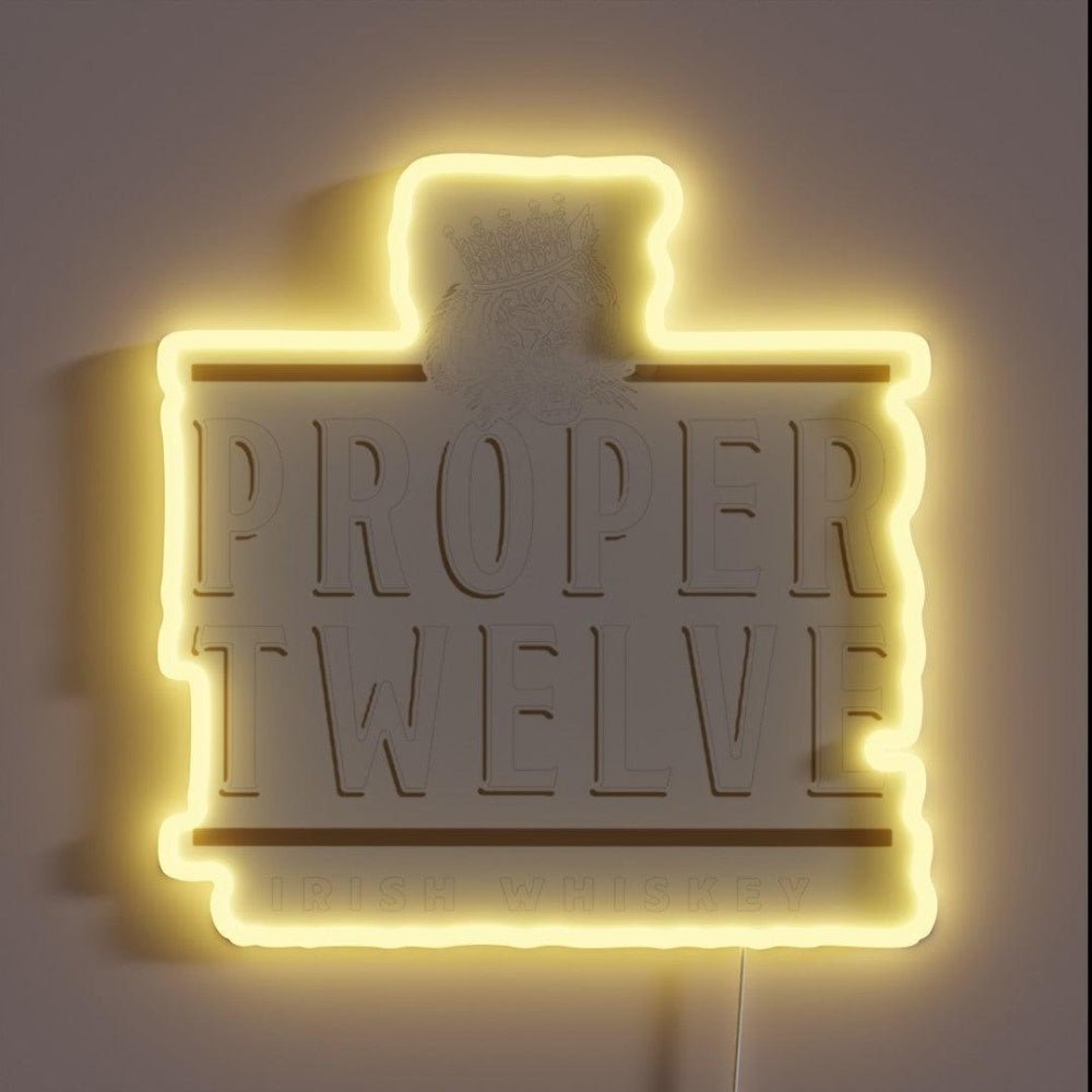 Proper No Twelve Rgb Led Neon Sign - Shineneon