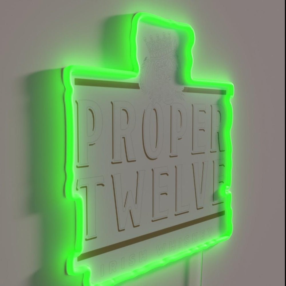 Proper No Twelve Rgb Led Neon Sign - Shineneon