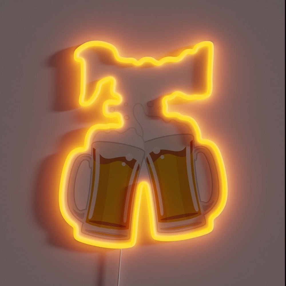 Prost Oktoberfest 2018 German Beer Festival Rgb Led Neon Sign - Shineneon