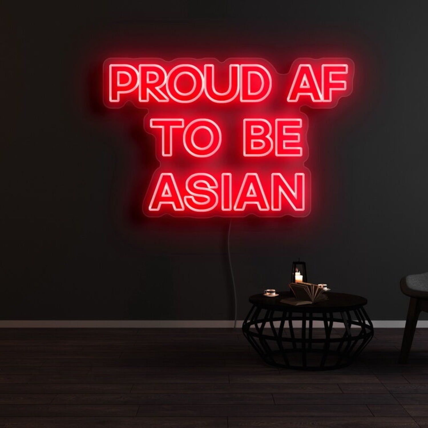Proud Af To Be Asian Led Neon Sign | Shineneon
