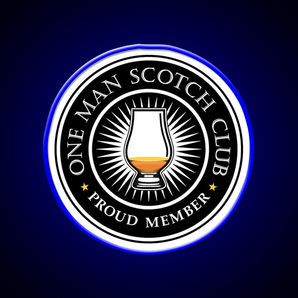 Proud Member Scotch Club Whiskey Drink Bar Led Neon Sign Rgb Color - Shineneon