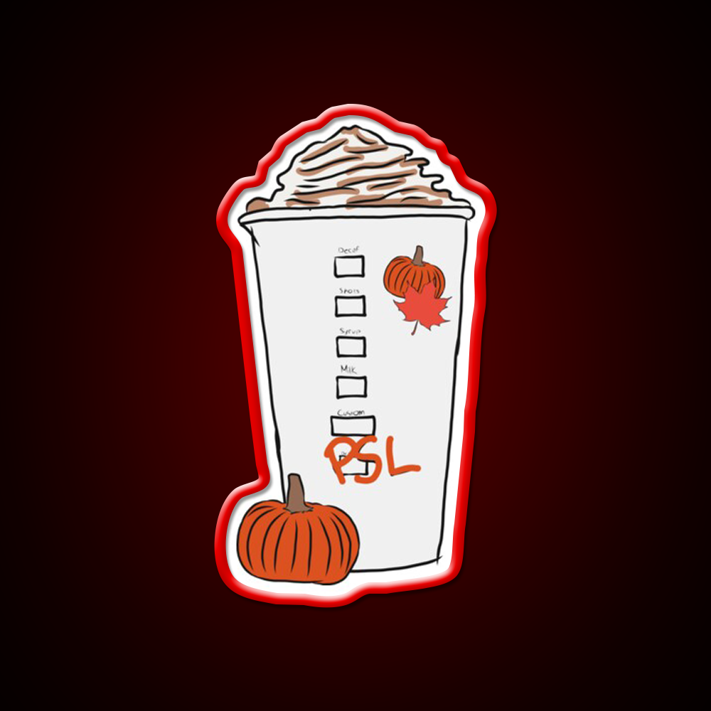 Psl Cafe Led Neon Sign Espresso Bar Art Rgb Color