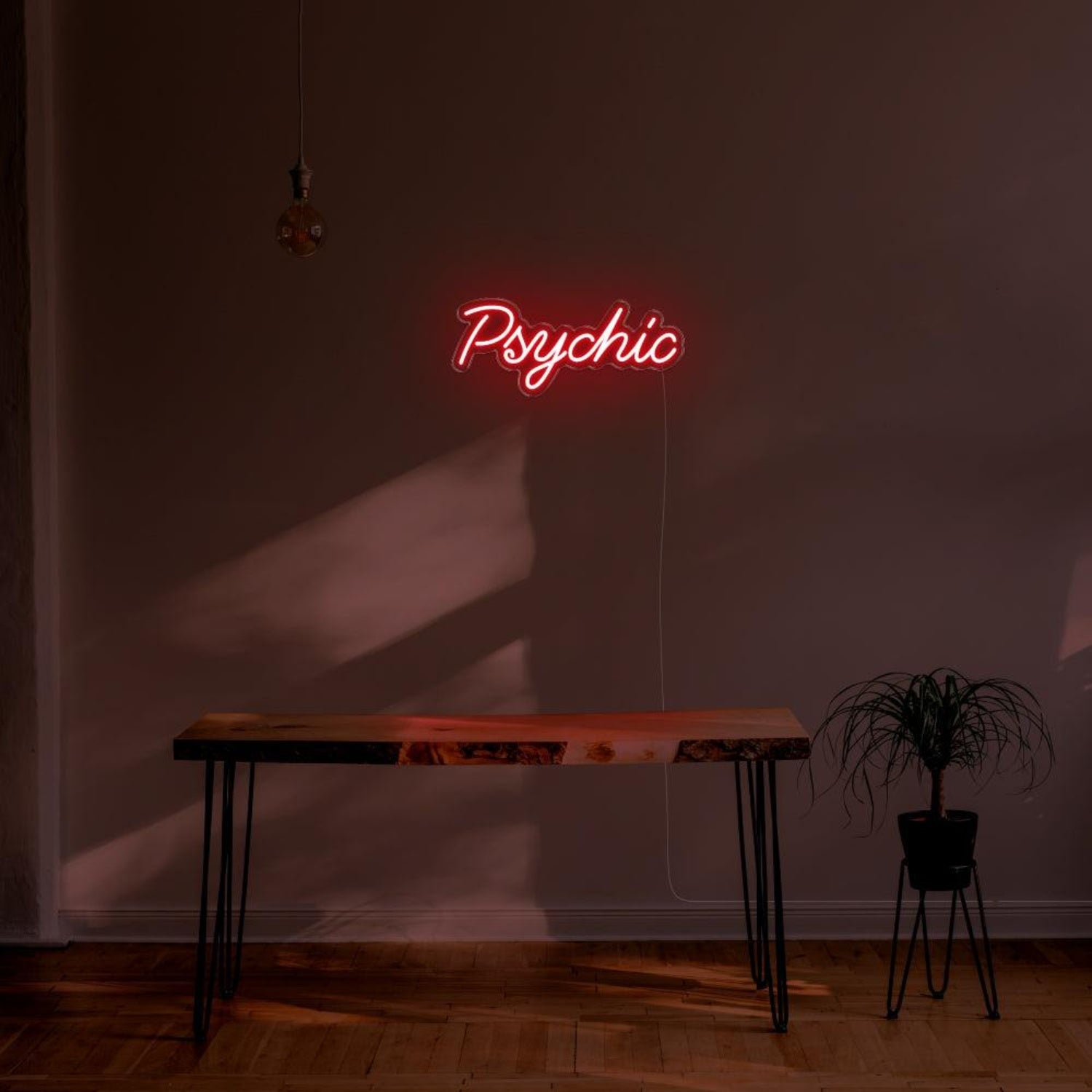 Psychic Blue Artistic Led Neon Sign For Modern Studio Decor | Shineneon