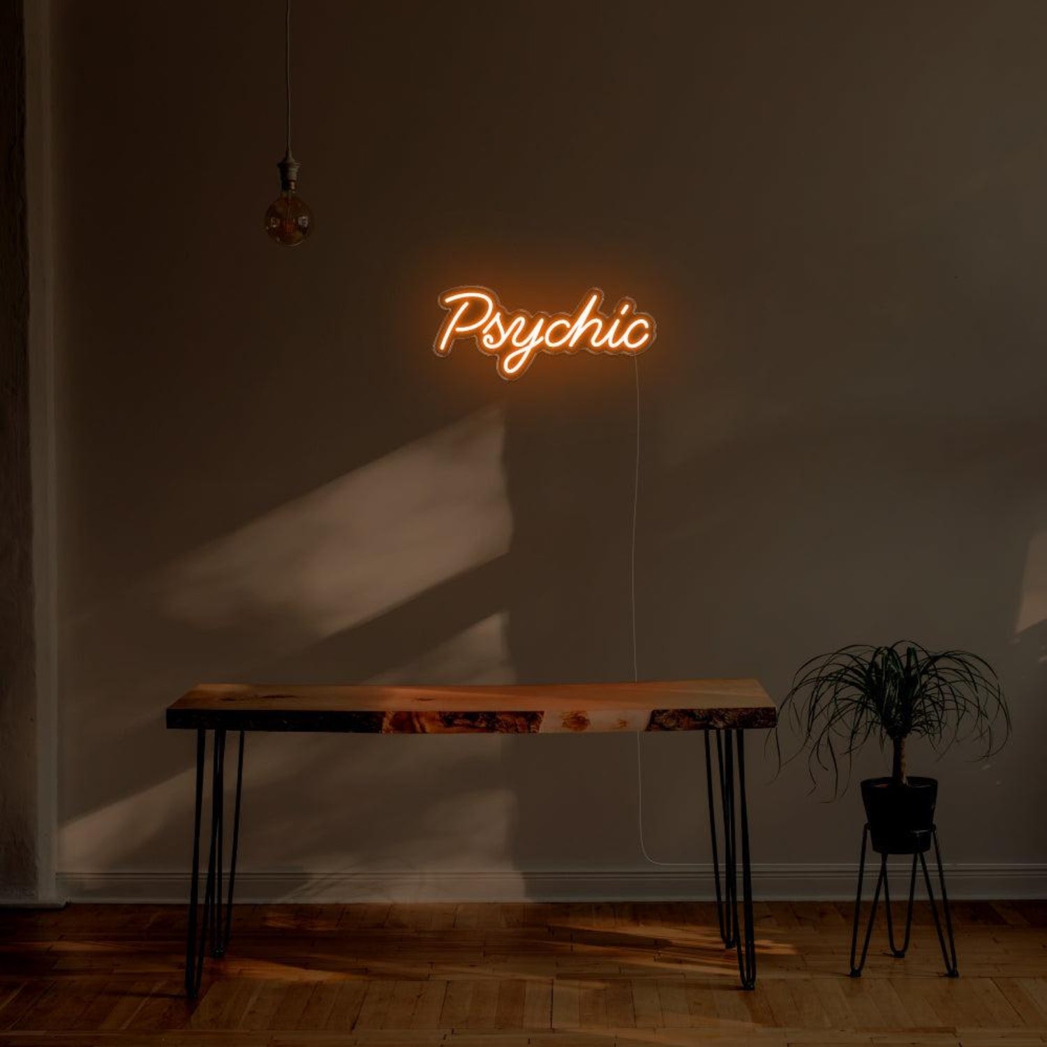 Psychic Blue Artistic Led Neon Sign For Modern Studio Decor | Shineneon