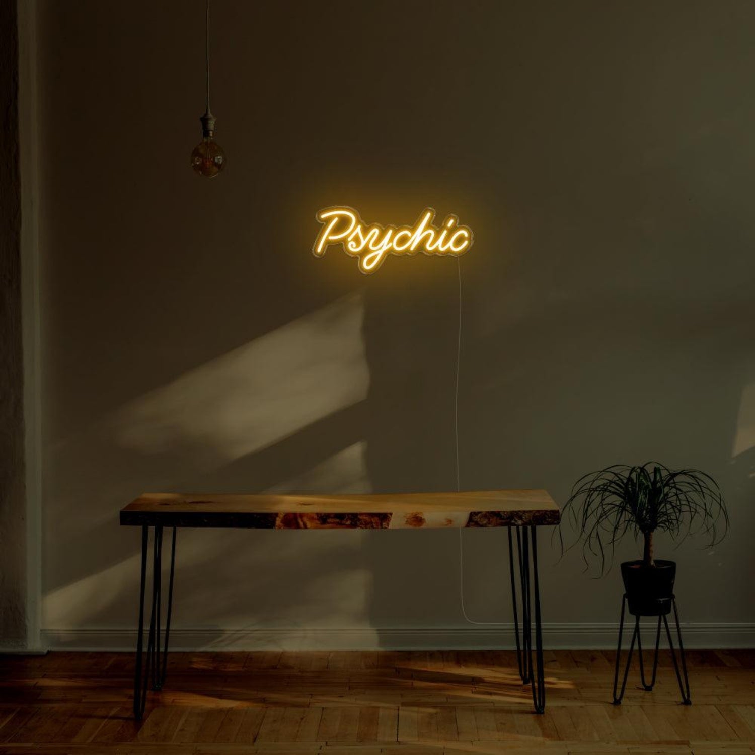 Psychic Blue Artistic Led Neon Sign For Modern Studio Decor | Shineneon