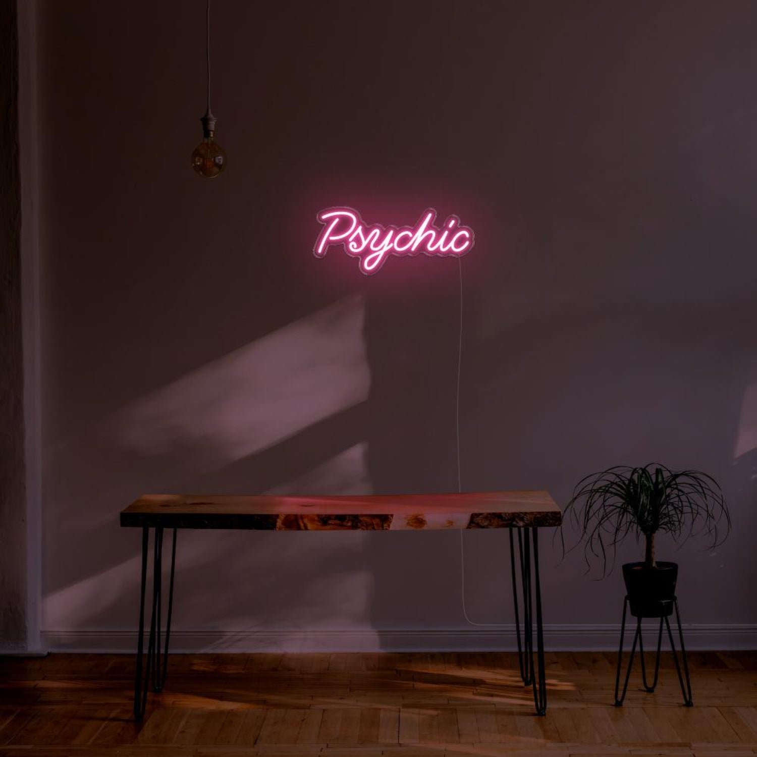 Psychic Blue Artistic Led Neon Sign For Modern Studio Decor | Shineneon