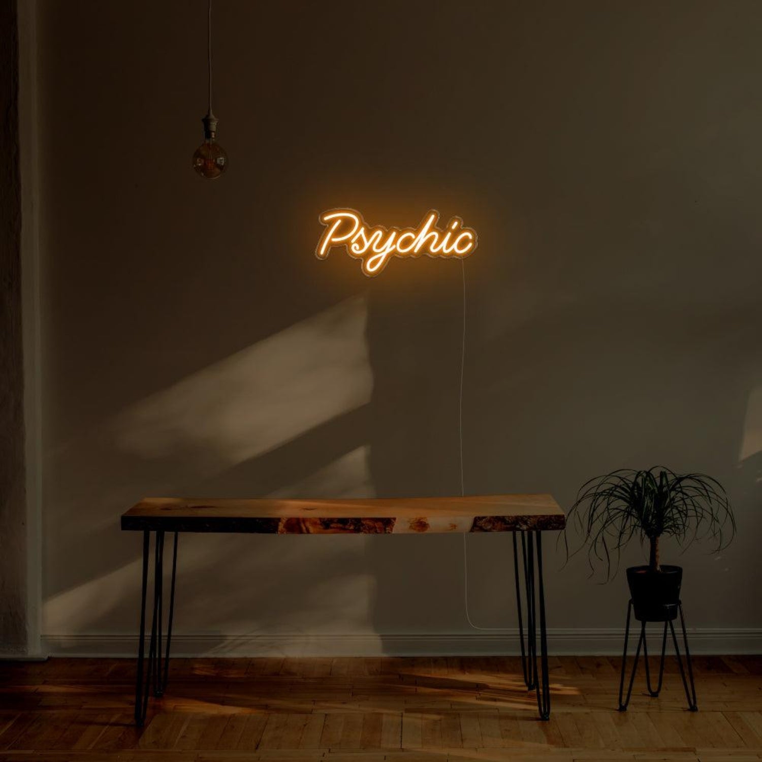 Psychic Blue Artistic Led Neon Sign For Modern Studio Decor | Shineneon