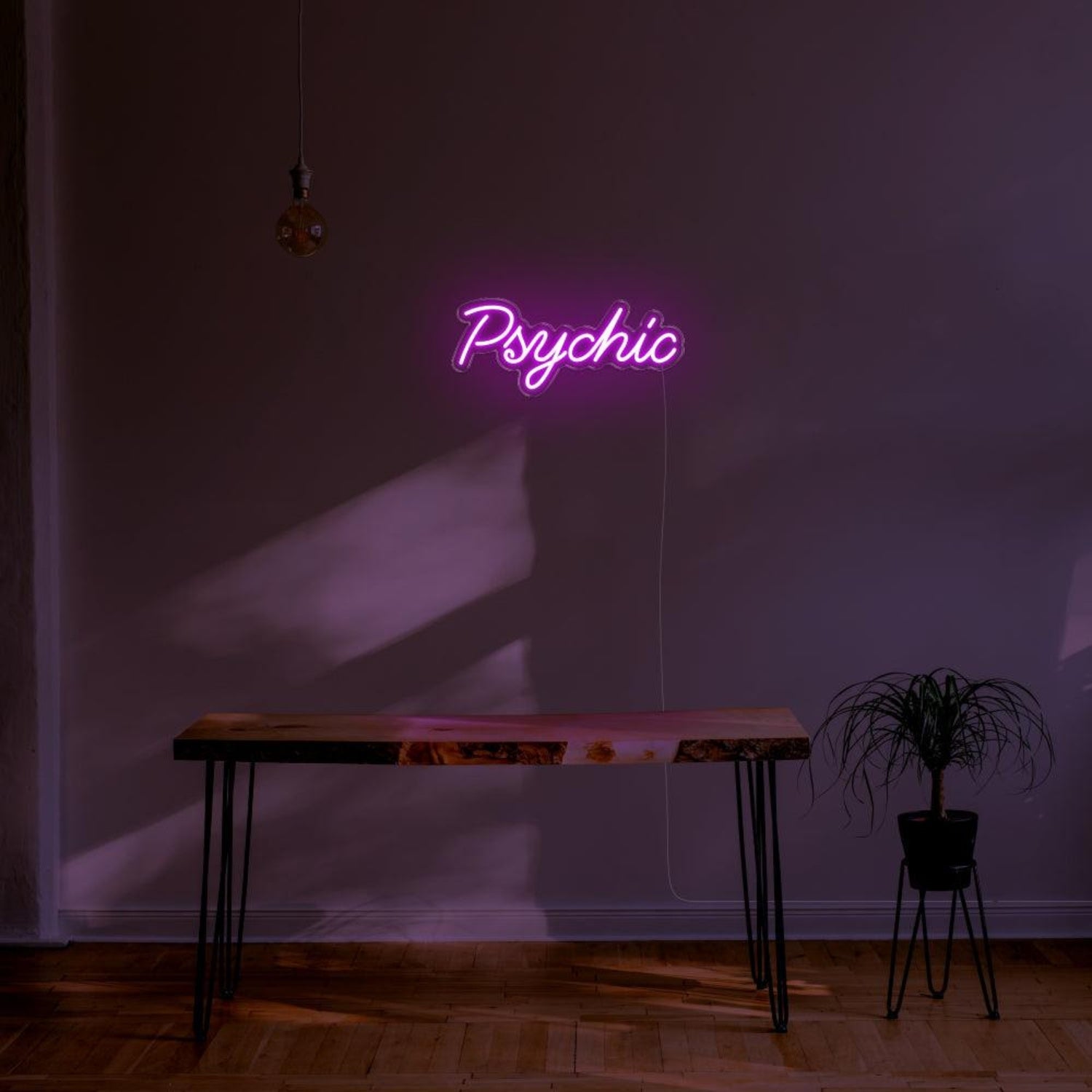 Psychic Blue Artistic Led Neon Sign For Modern Studio Decor | Shineneon