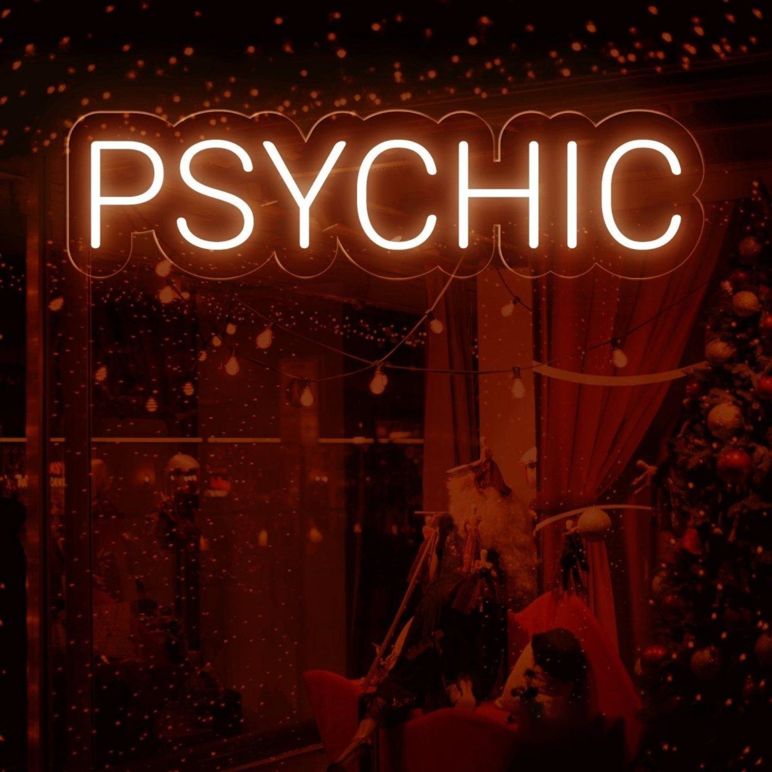 Psychic Cool-Toned Retro-Modern Led Neon Sign For Commercial Holiday Decor | Shineneon