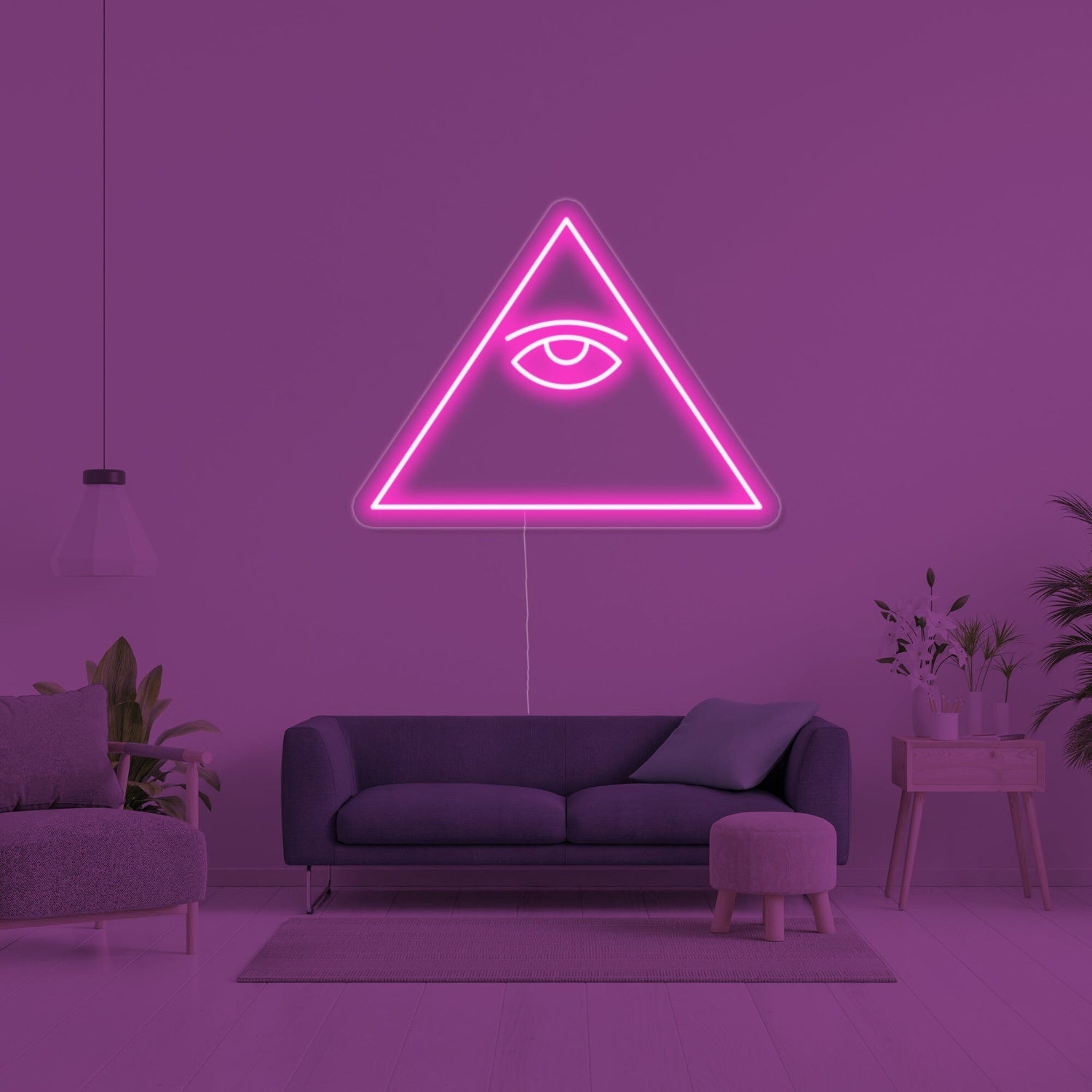 Psychic Eye Led Neon Sign For Mystical And Whimsical Spaces | Shineneon