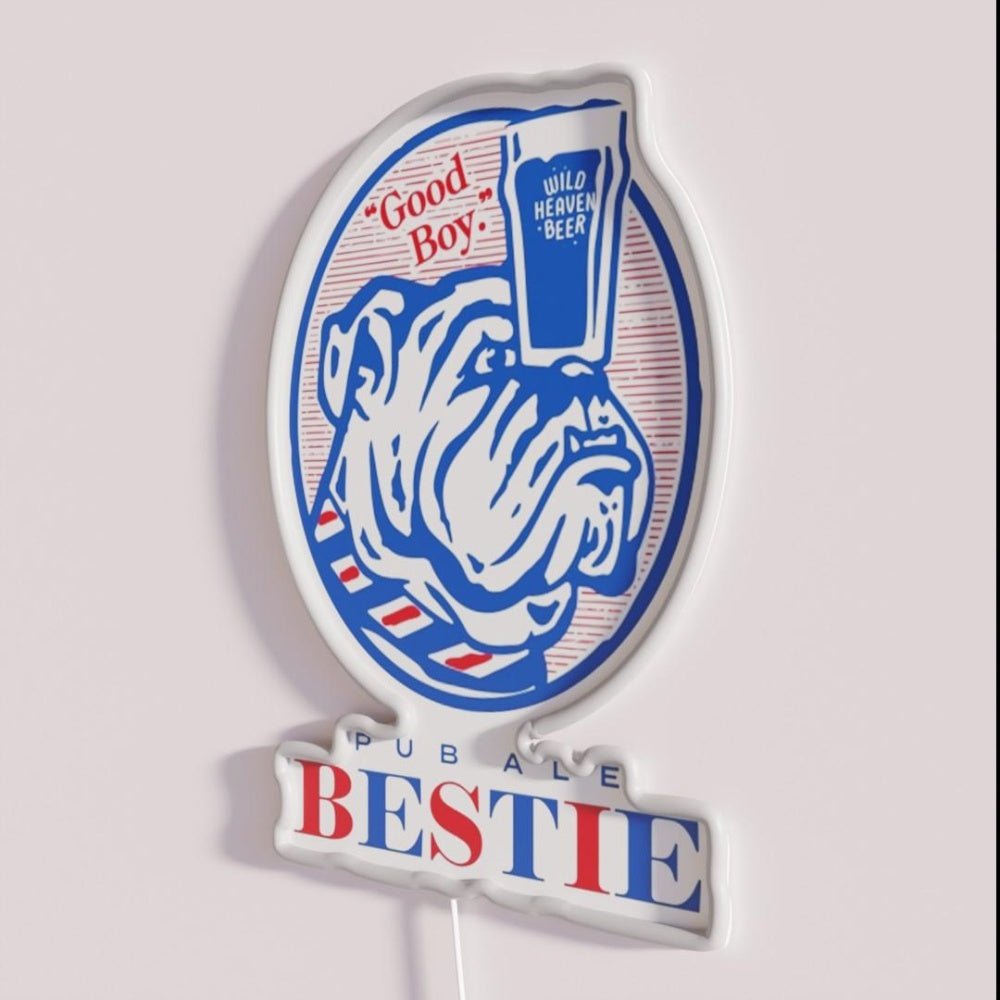 Pub Ale Bestie Rgb Led Neon Sign - Shineneon