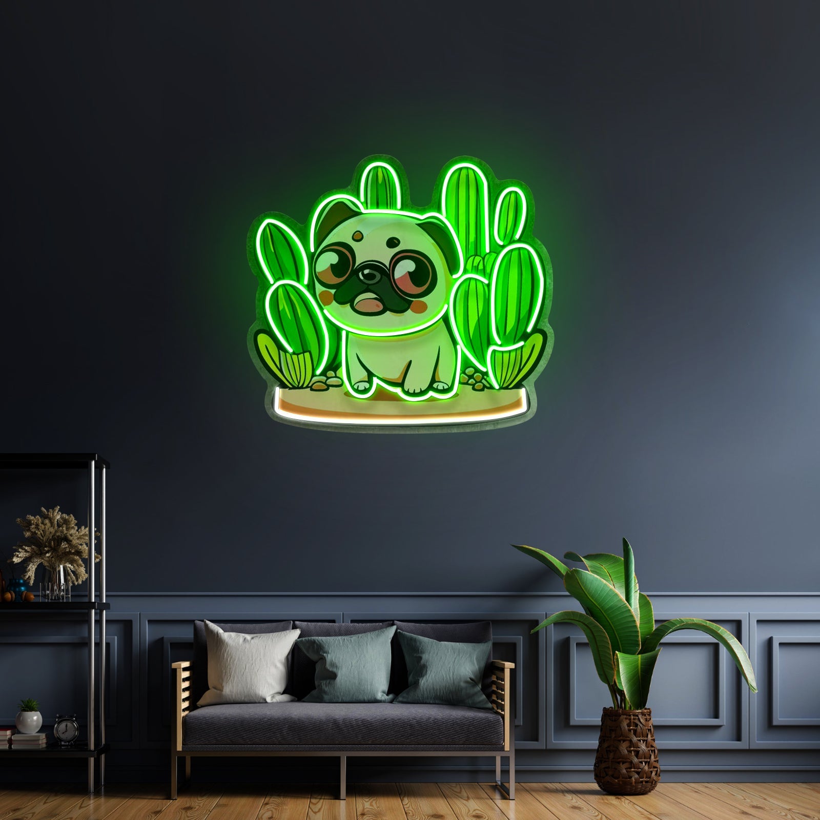 Pug Desert Led Neon Sign Light Custom Led Signs - Shineneon