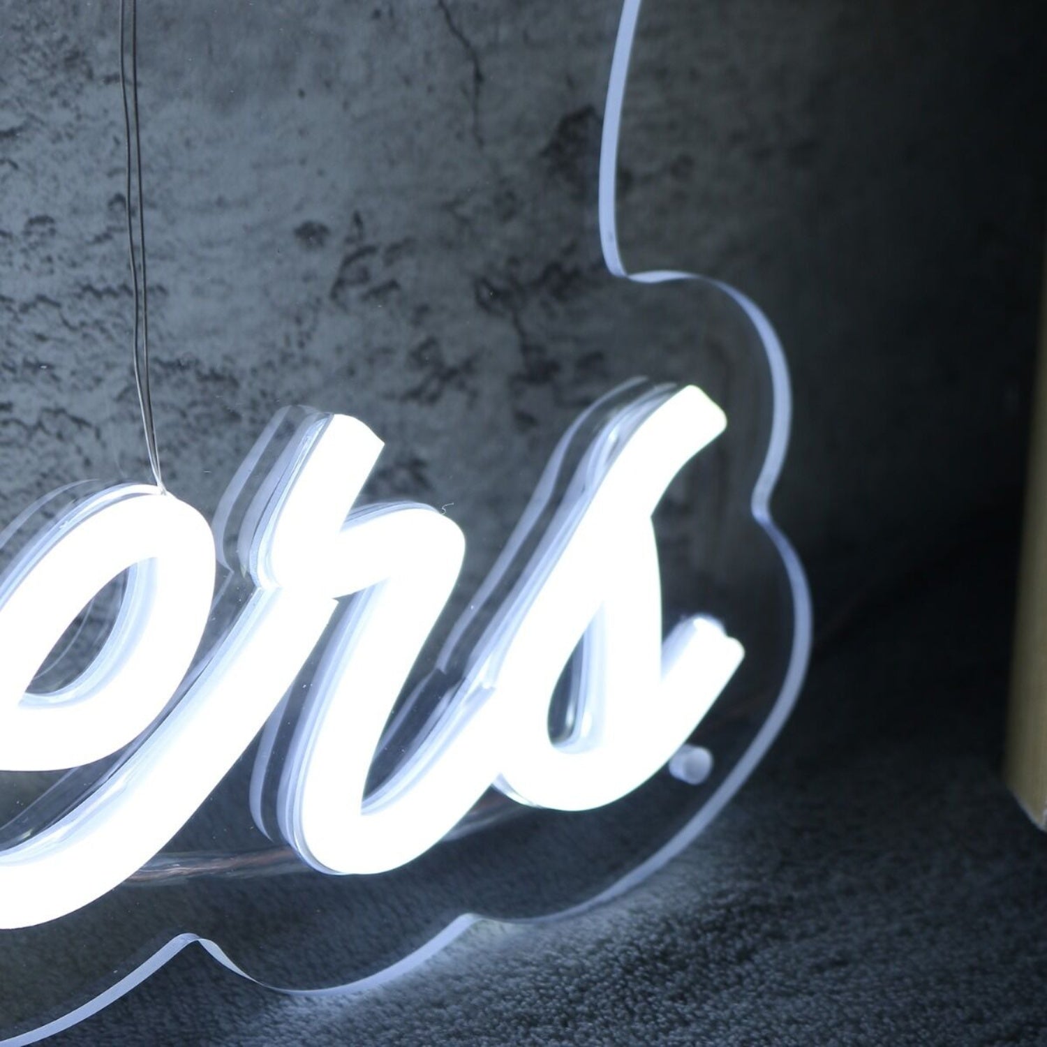 Pulius Jeppens White Led Neon Sign - Shineneon