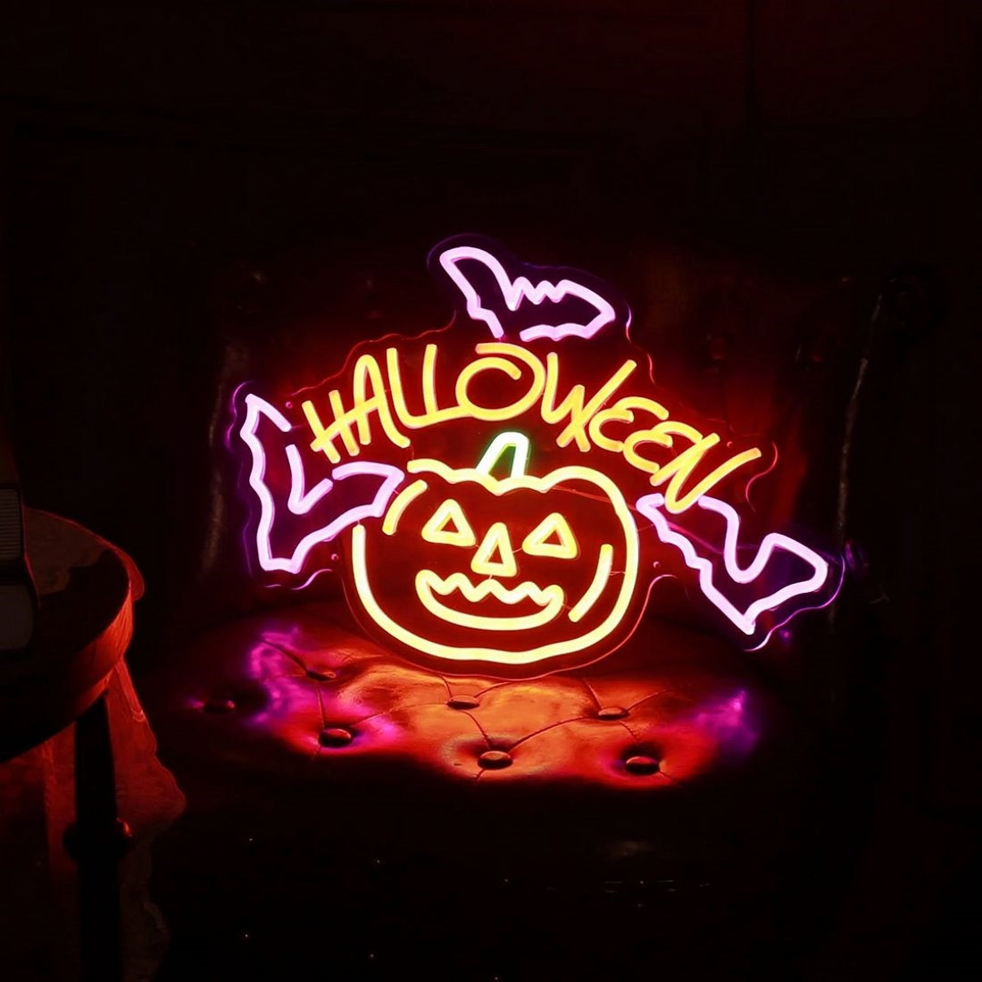Pumpkin Halloween Led Led Sign Business Neon Sign