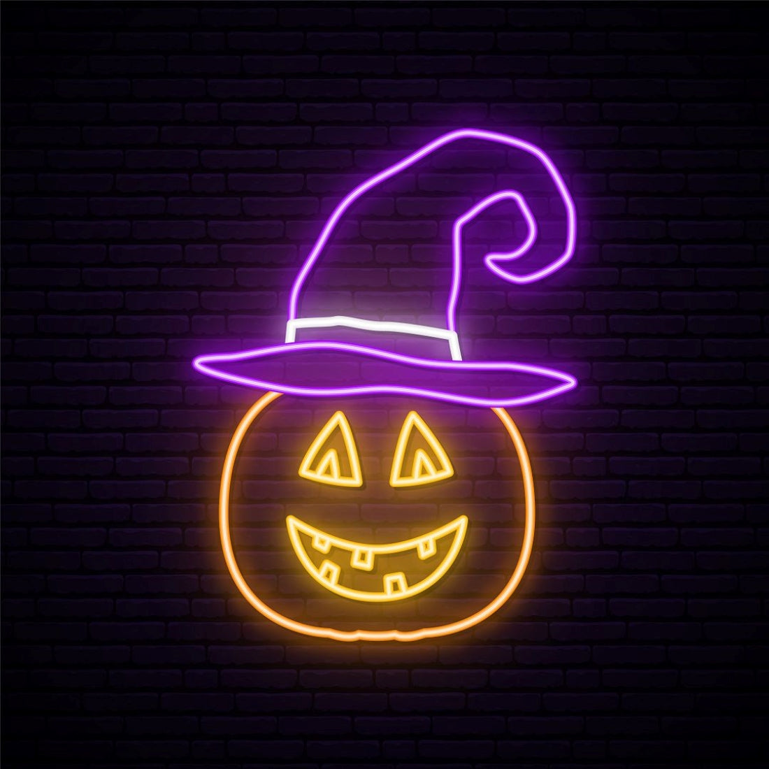 Pumpkin Happy Halloween Led Sign Business Neon Sign