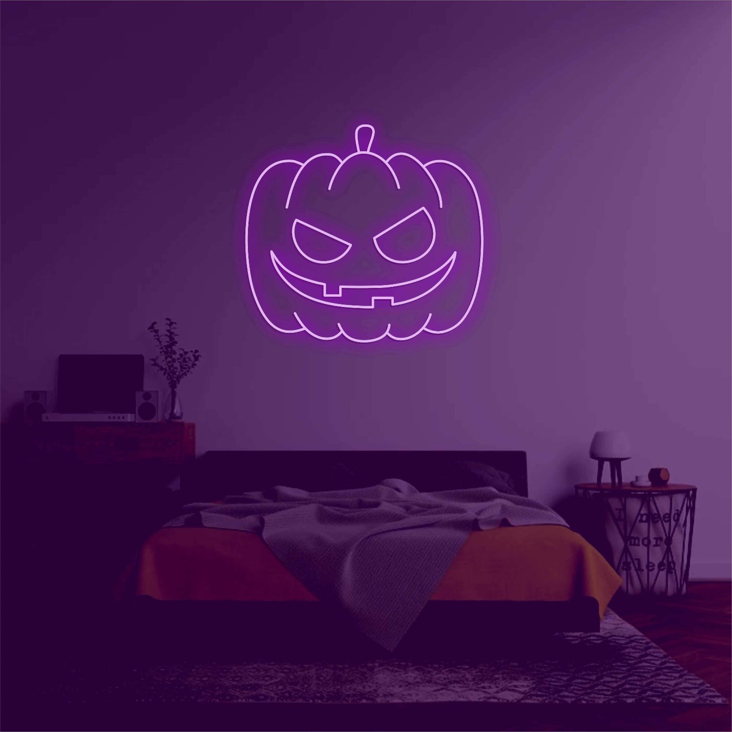 Pumpkin Head Neon Sign | Shineneon